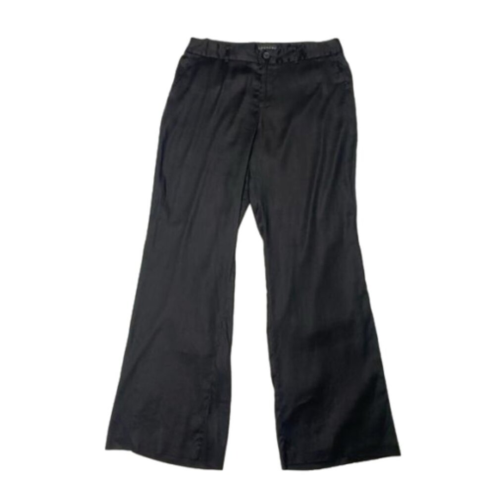 2/$30 Laundry by Shelli Segal Linen Blend Wide Leg High Rise Pants Size 14 #1277